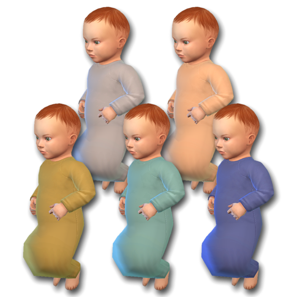 Download Infant Sleep Gown The Sims 4 Mods