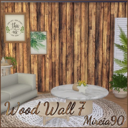 Wood Wall #7 - Files - The Sims 4 Build / Buy - CurseForge