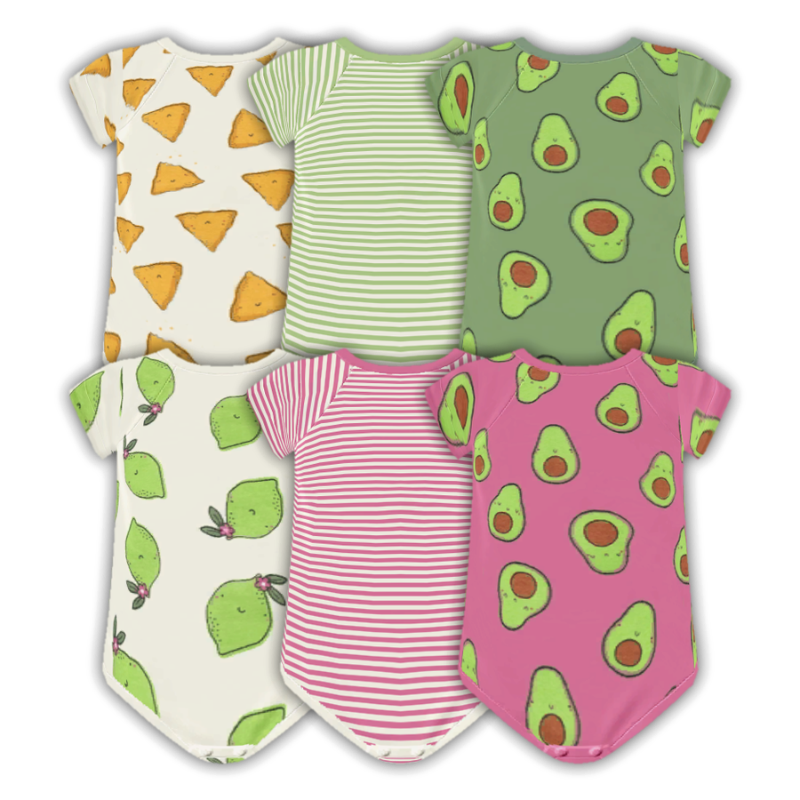 Infant Avocado Pajama Set logo