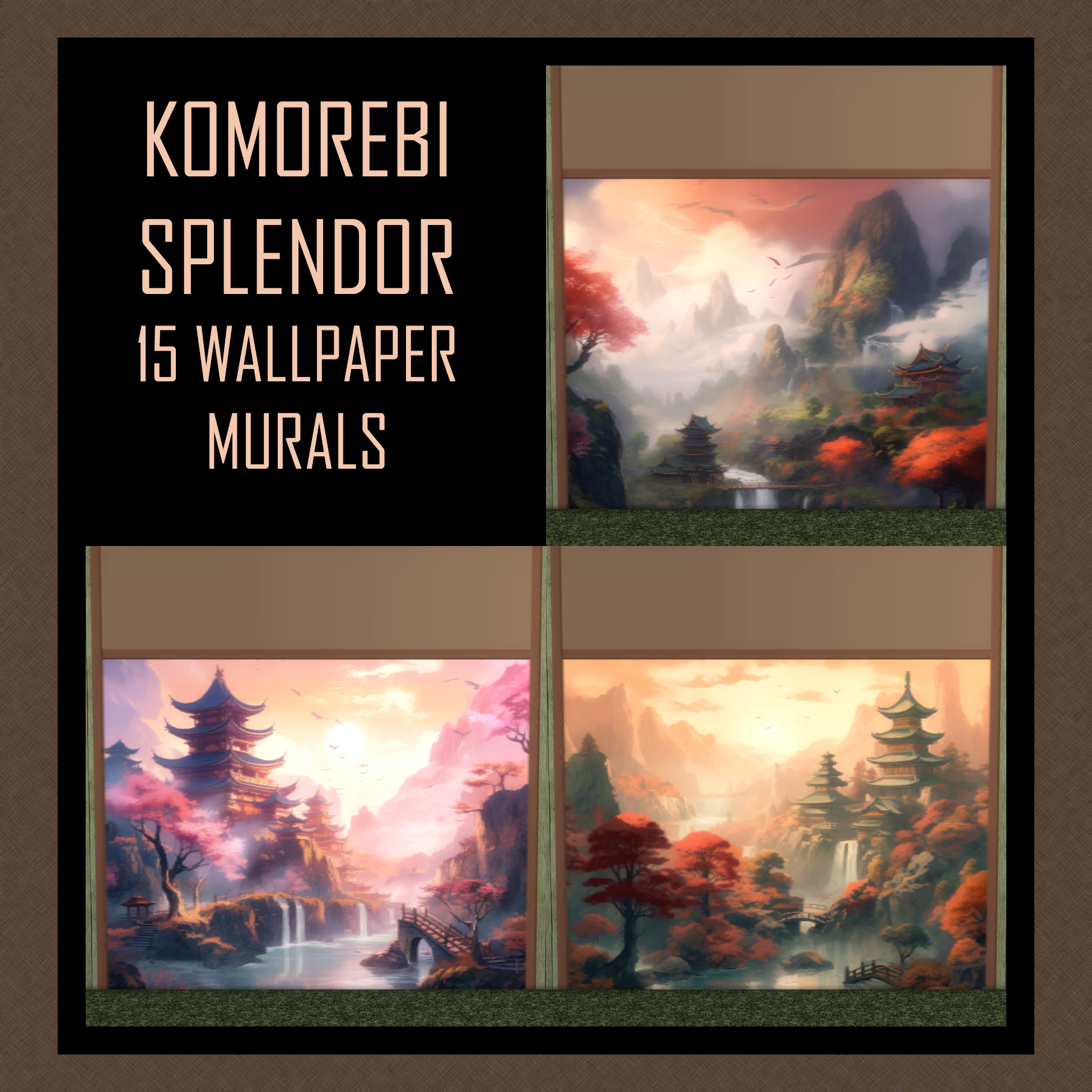 Wallpaper Murals - Komorebi Splendor logo