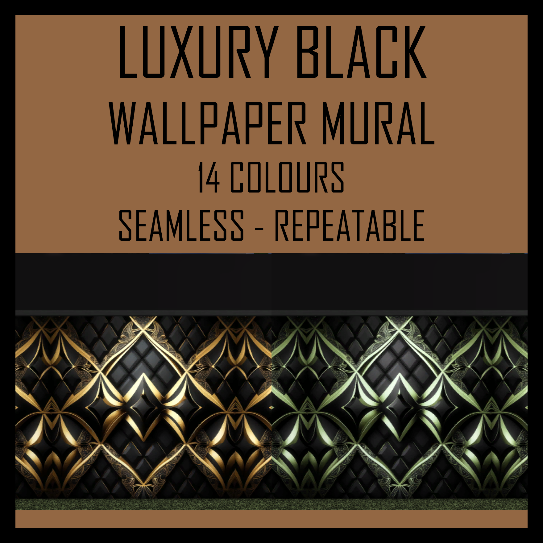 Wallpaper Murals - Luxury Black - The Sims 4 Build / Buy - CurseForge