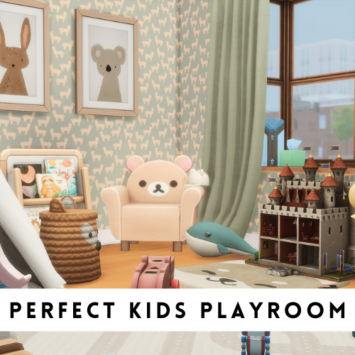 Perfect Kids Playroom The Sims 4 Rooms / Lots