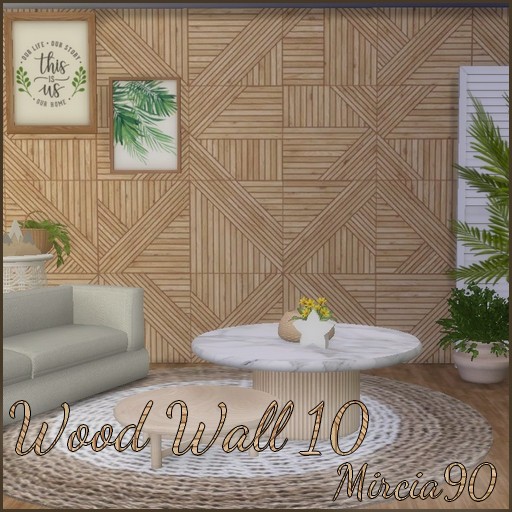 Wood Wall #10 - The Sims 4 Build / Buy - CurseForge