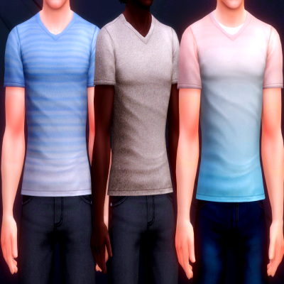 Improved V-necks (male Sims) - Files - The Sims 4 Create A Sim - Curseforge