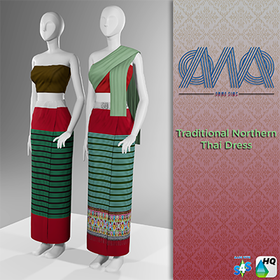 Traditional Northern Thai Dress logo