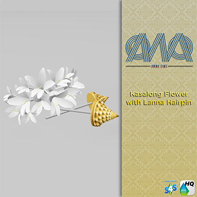 Kasalong Flower with Lanna Hairpin logo