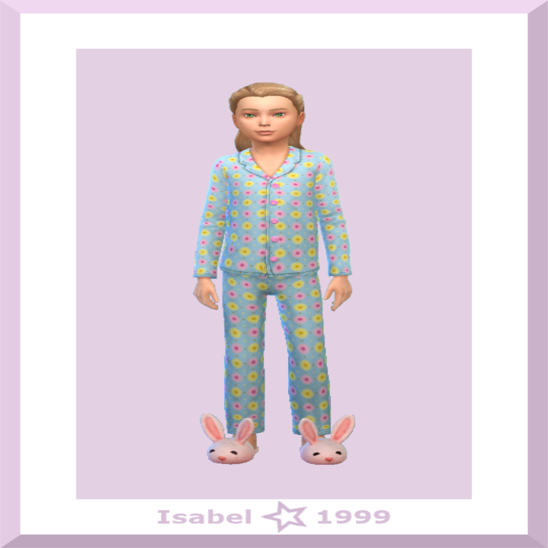 Isabel's Pajamas - The Sims 4 Create a Sim - CurseForge