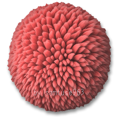 Pastel Fluffy Round Dance Rug #10 Samtuse963 logo