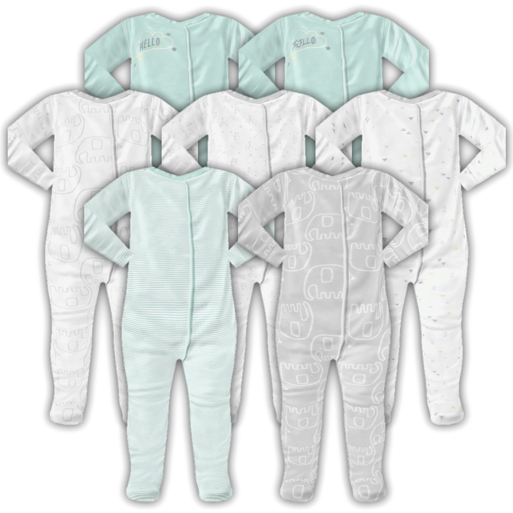 Infant Soft Animal Footie Pajamas logo