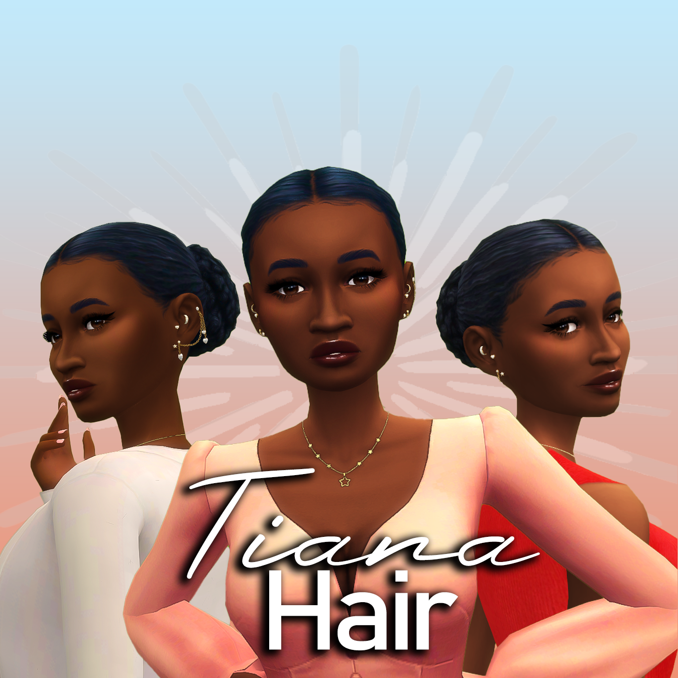 Tiana Hair The Sims 4 Create A Sim Curseforge 2133