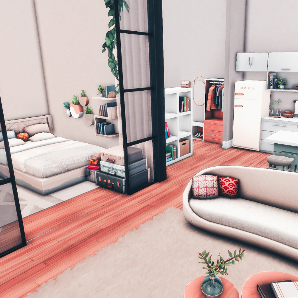 Medina Starter Apartment NO CC - The Sims 4 Rooms / Lots - CurseForge