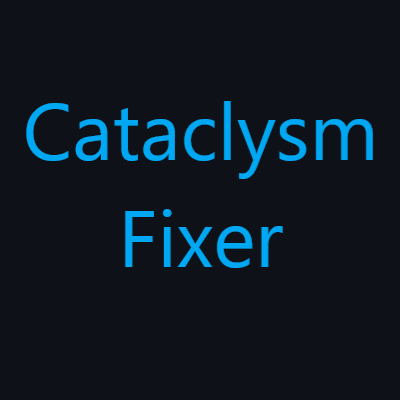 Cataclysm Fixer logo