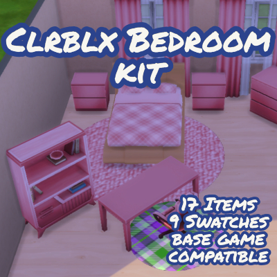 Clrblx Bedroom kit - The Sims 4 Build / Buy - CurseForge