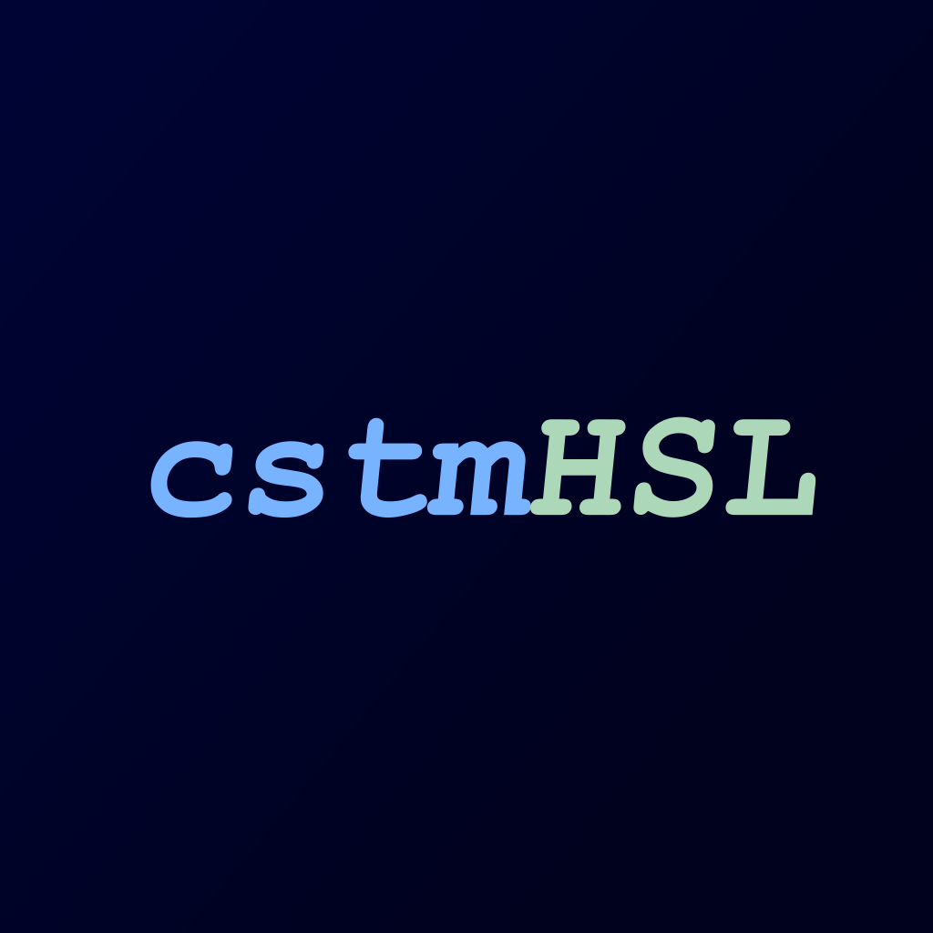 CustomHSL logo