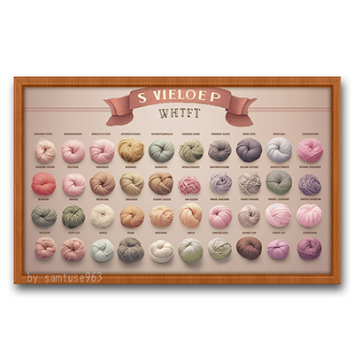 Yarn Store Menu Board #1 Samtuse963 logo