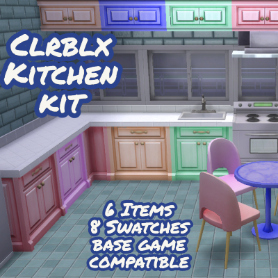 CLRBLX Kitchen cc - The Sims 4 Build / Buy - CurseForge