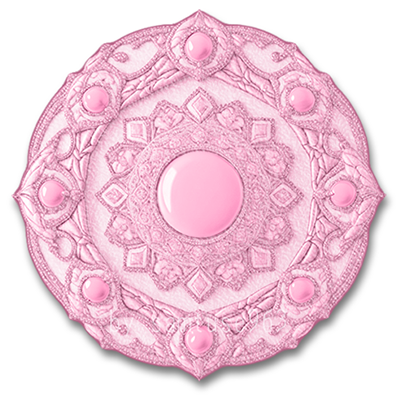Court Ornate Round Dance Rug #5 Samtuse963 logo