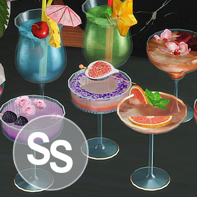 Bar Cocktails in glasses project avatar