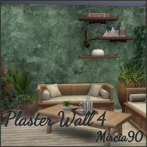 Download Plaster Wall 4 The Sims 4 Mods