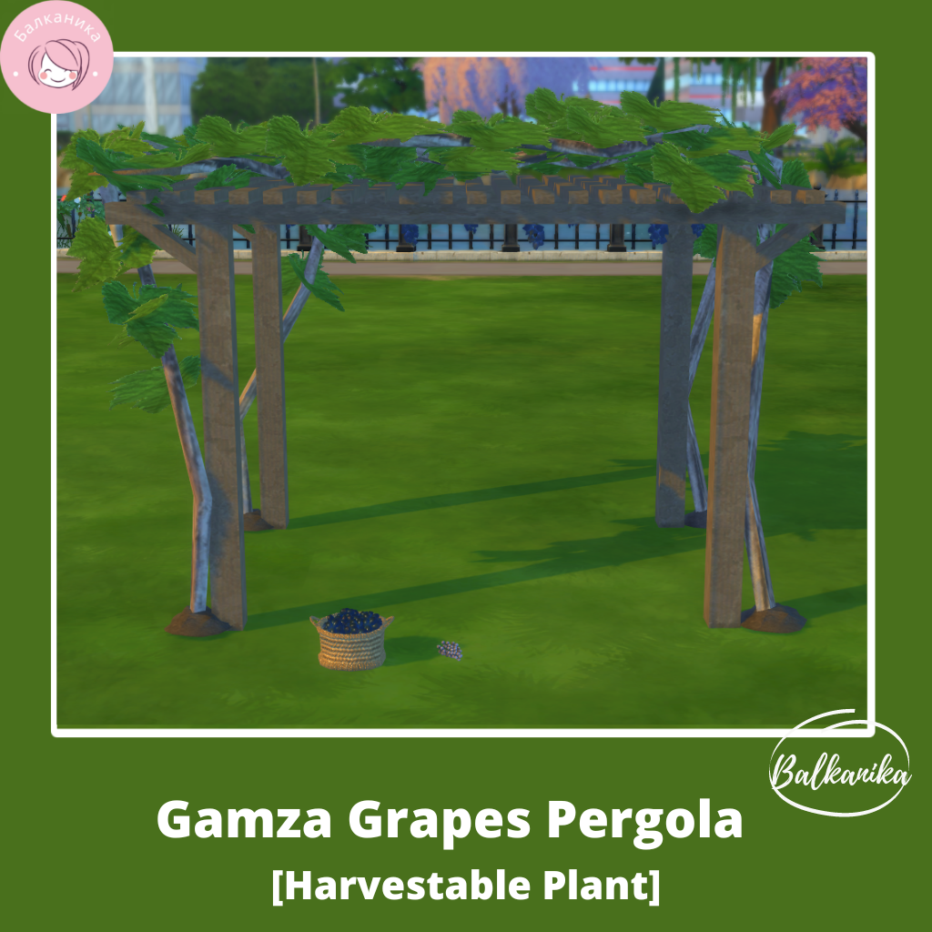 Install Gamza Pergola - The Sims 4 Mods - CurseForge