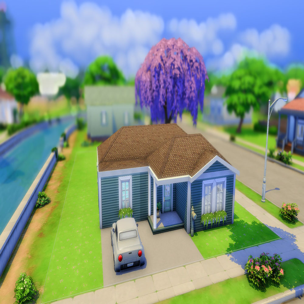 Base Game Starter Home No CC - The Sims 4 Rooms / Lots - CurseForge
