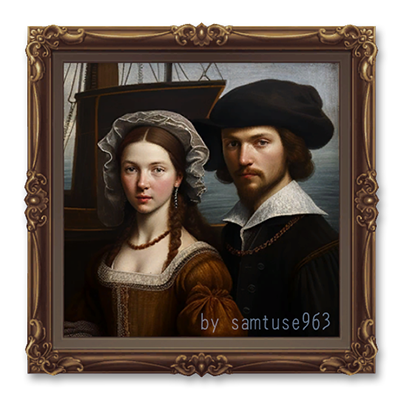 Classic Couple Portraits #2 Samtuse963 logo
