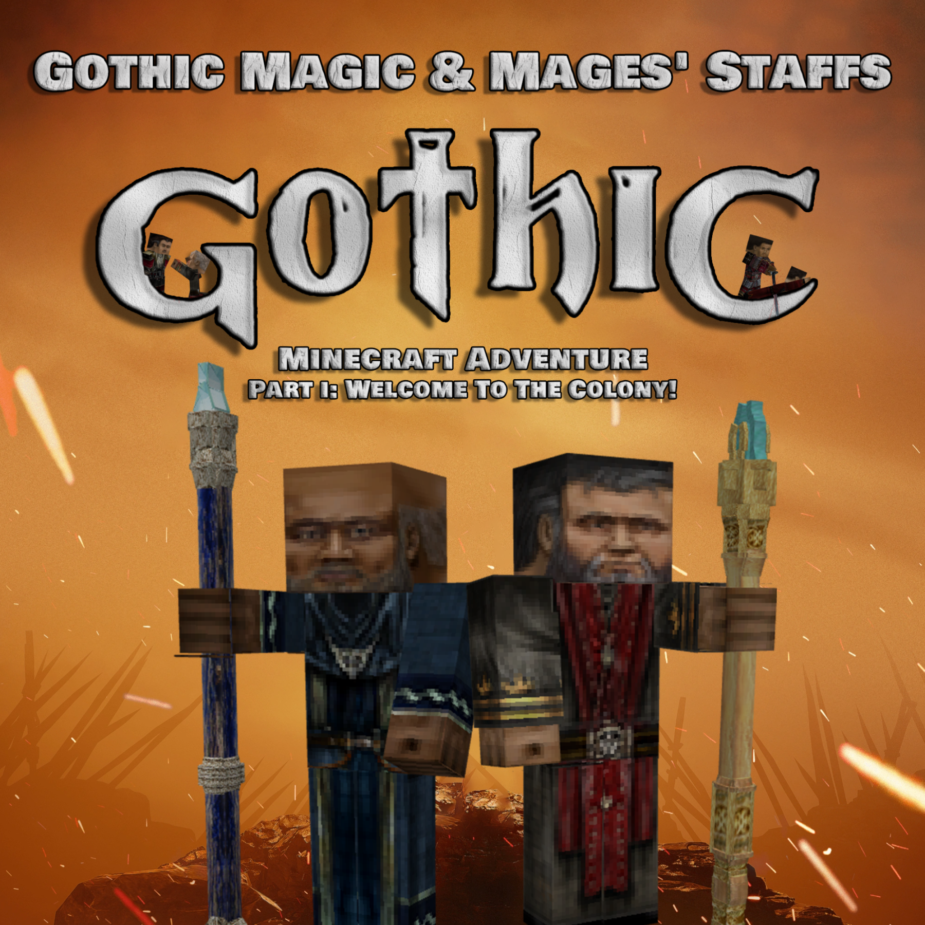 Gothic Magic & Mages' Staffs logo