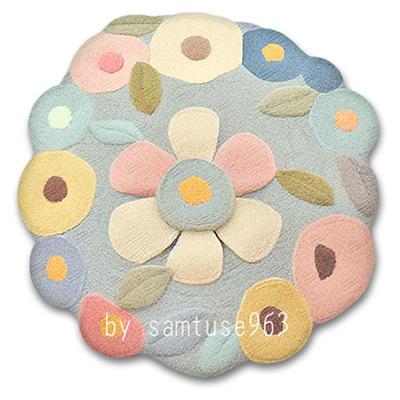 Knitting Round Dance Rug #11 Samtuse963 logo