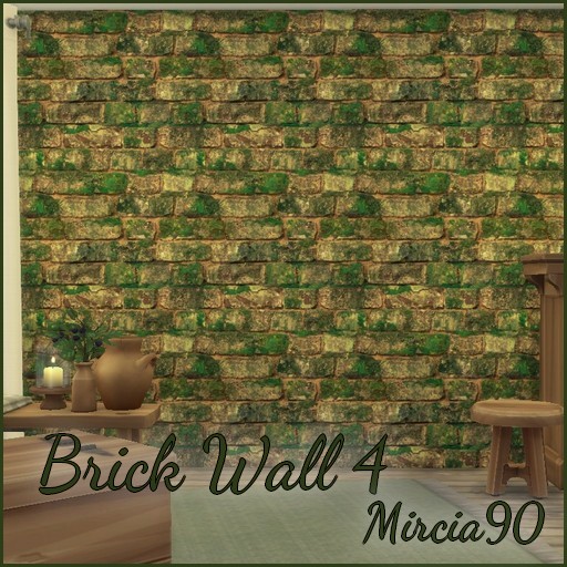 Brick Wall #4 - The Sims 4 Build / Buy - CurseForge