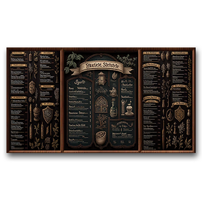 Medieval Store Menu #1 Samtuse963 logo