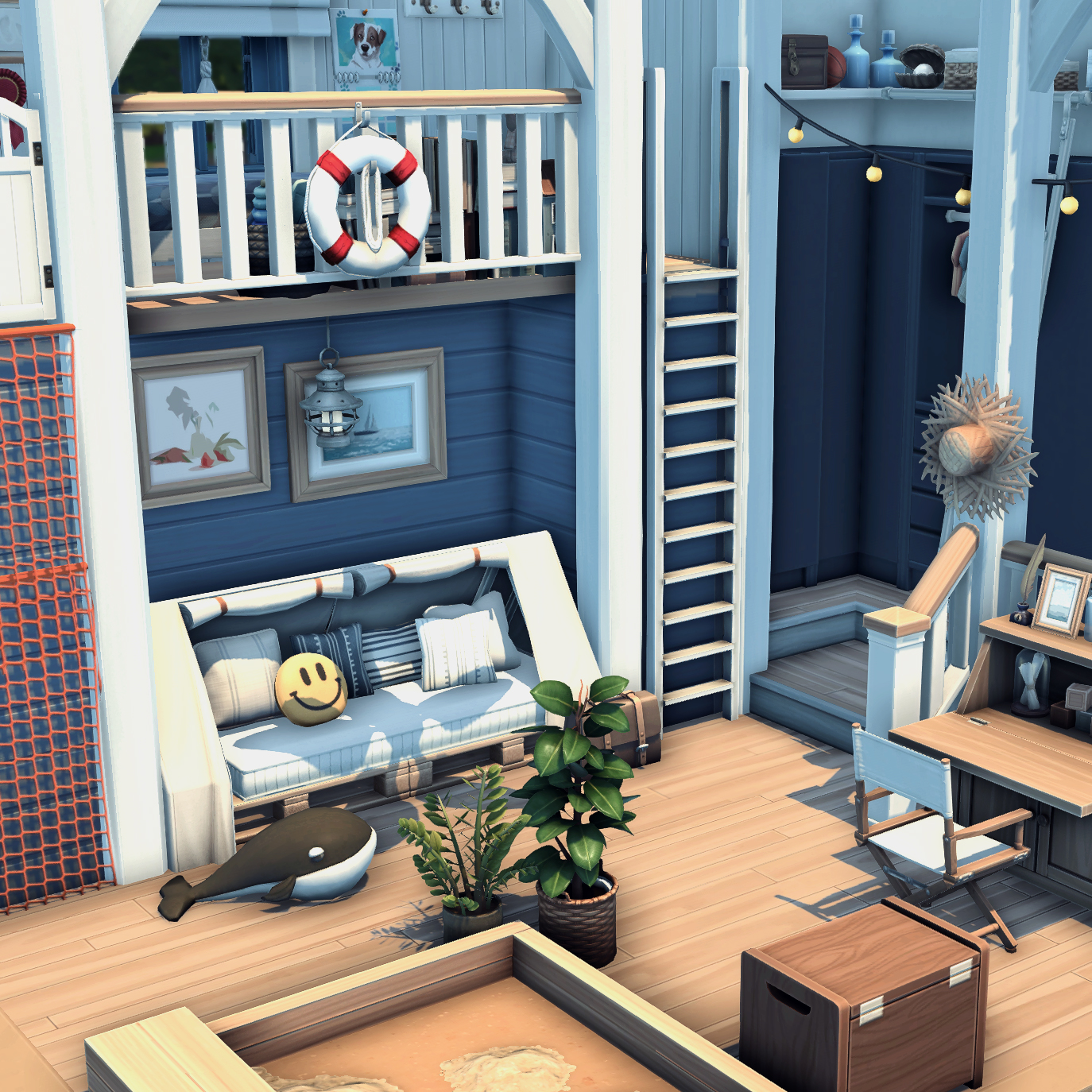 Nautical kid's bedroom - Screenshots - The Sims 4 Rooms / Lots - CurseForge