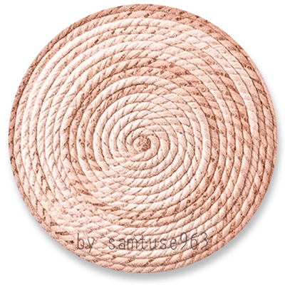 Rustic Pastel Woven Round Dance Rug #11 Samtuse963 logo