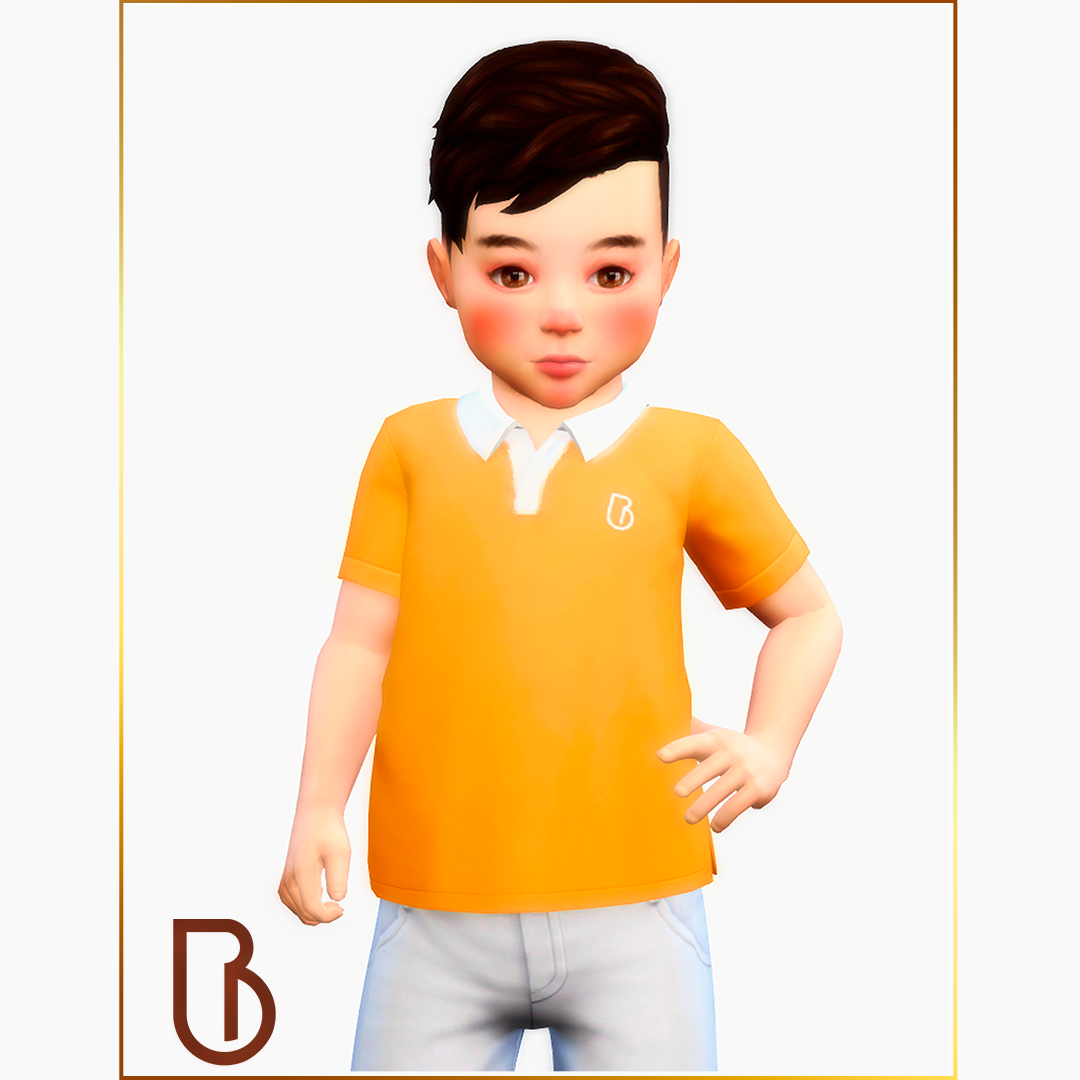 Toddler Boy Shirt - Summer Family Outfit - Version 1 - The Sims 4 ...