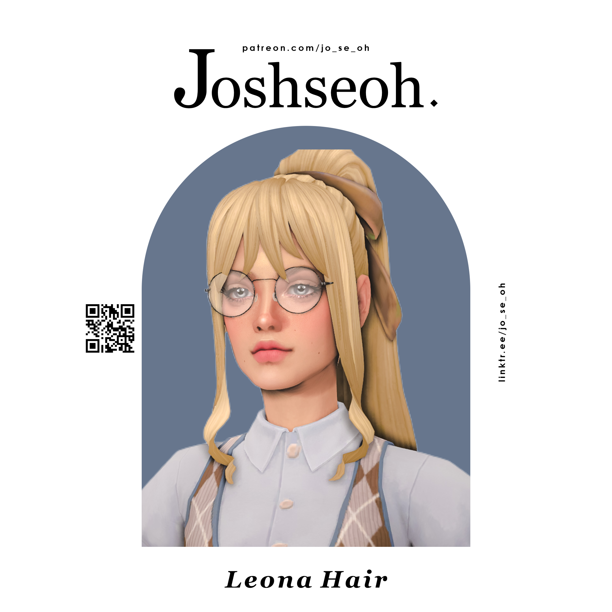 Leona Hair - The Sims 4 Create a Sim - CurseForge