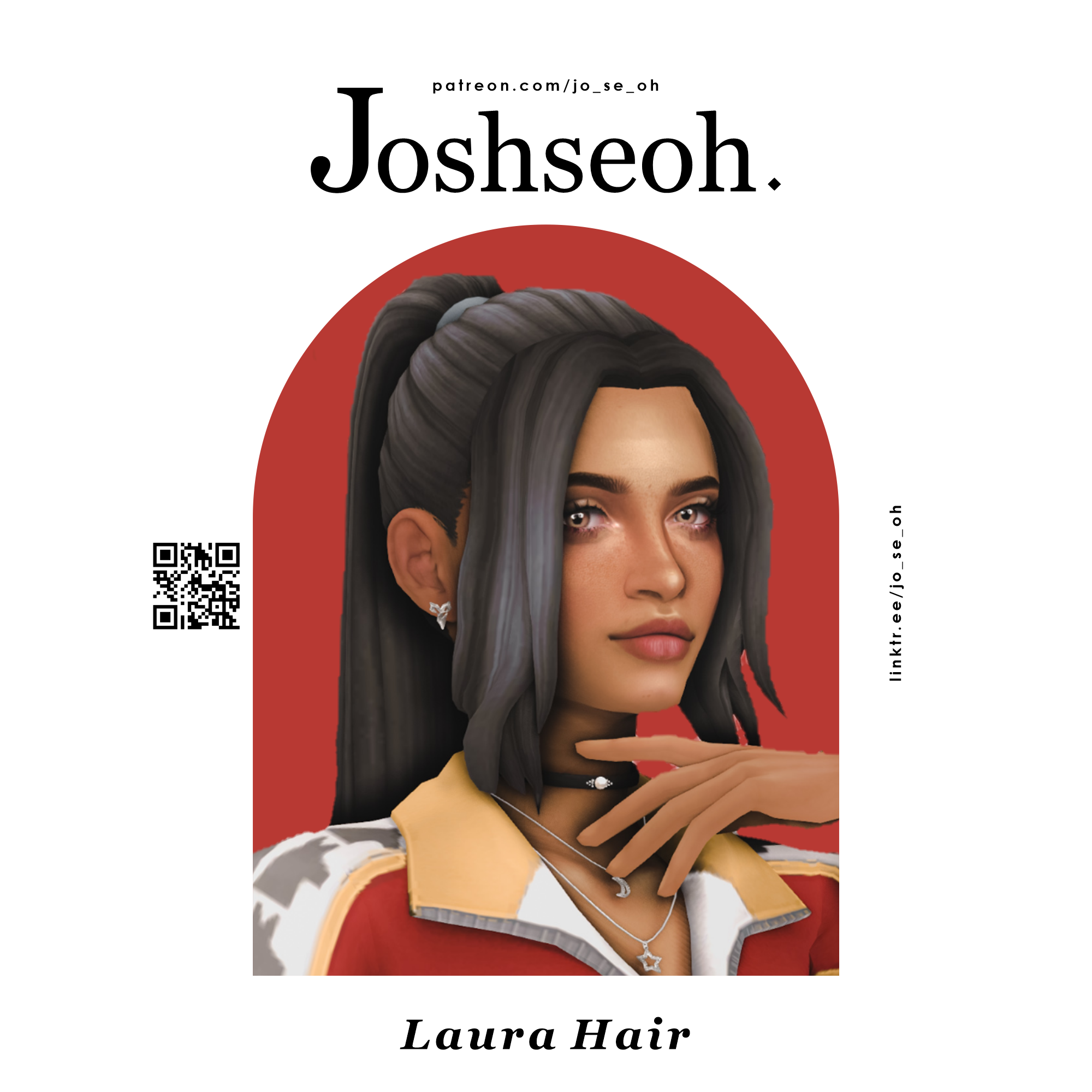 Install laura hair the sims 4 mods curseforge