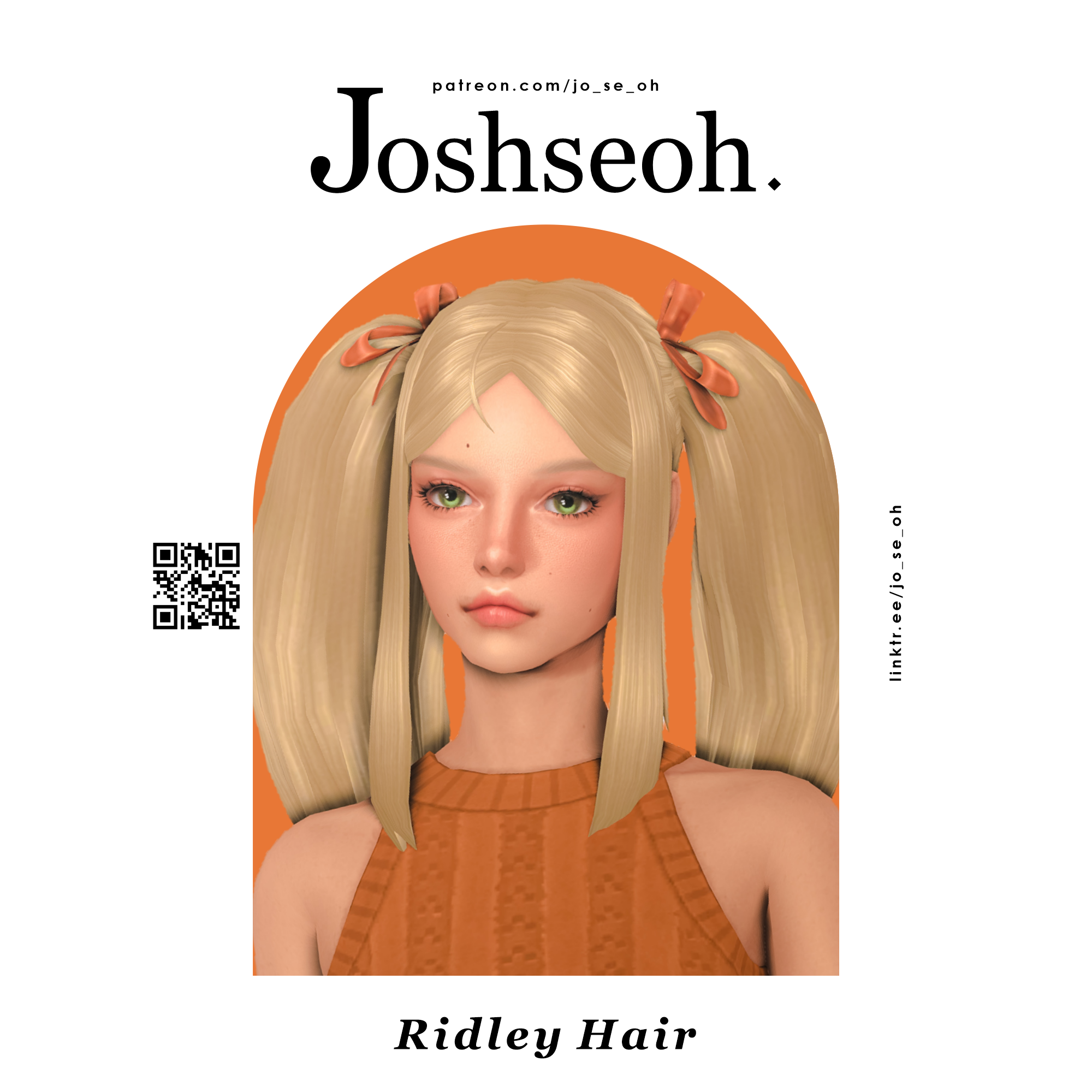 Ridley Hair - The Sims 4 Create a Sim - CurseForge