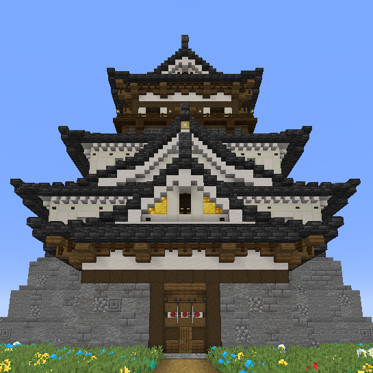 Minecraft  How to Build a Japanese Pagoda Tutorial 