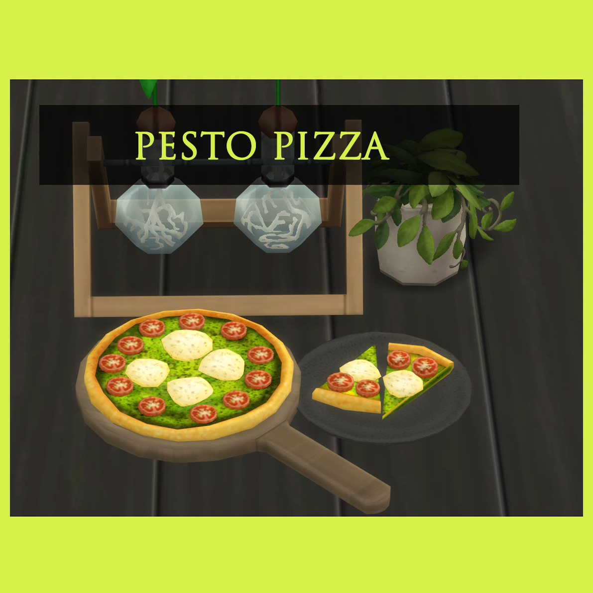 Pesto Pizza The Sims 4 Mods