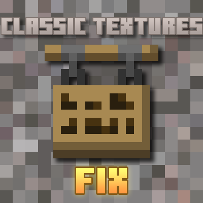 MCPE DL - Classic Texture Fix - Texture Pack - Updated! -   - By @SoulSilver75095