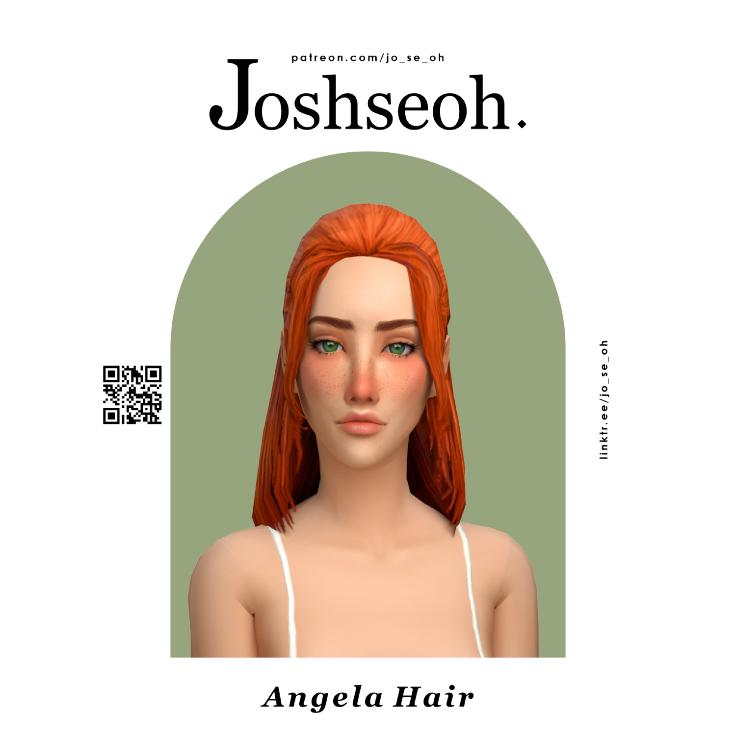 Angela Hair (TS2 conversion) - The Sims 4 Create a Sim - CurseForge