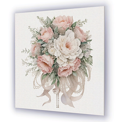 Wedding Bouquet Canvas Print #1-Samtuse963 logo