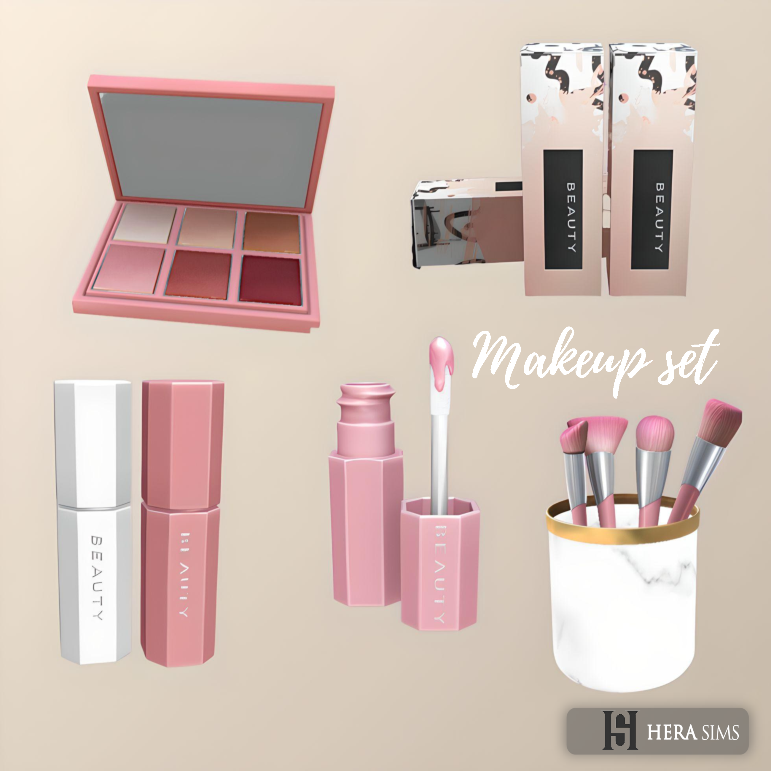 Pink makeup set 1 project avatar