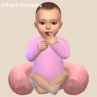 Pastel Infant Onesies - The Sims 4 Create a Sim - CurseForge