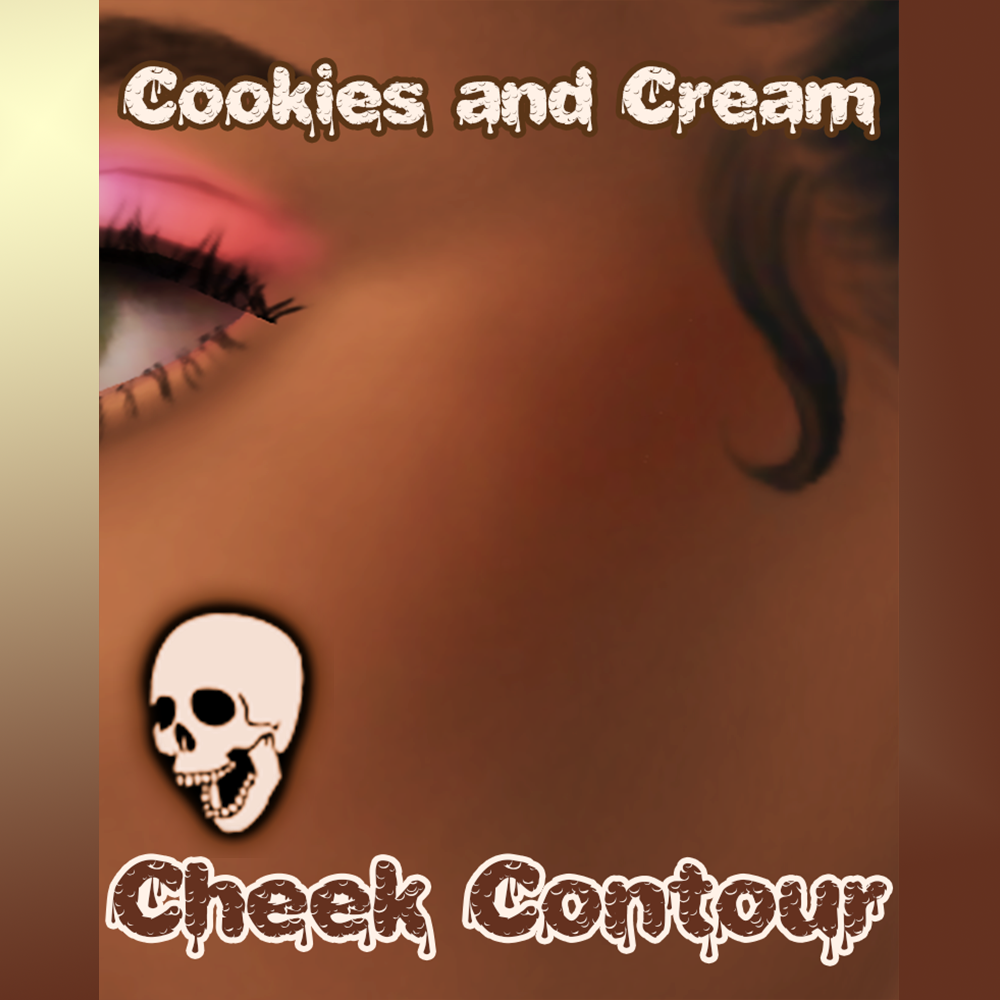 Cookies N Cream Face Contour (Tattoo) - Summer Treats Collab - The Sims 4 Create a Sim - CurseForge