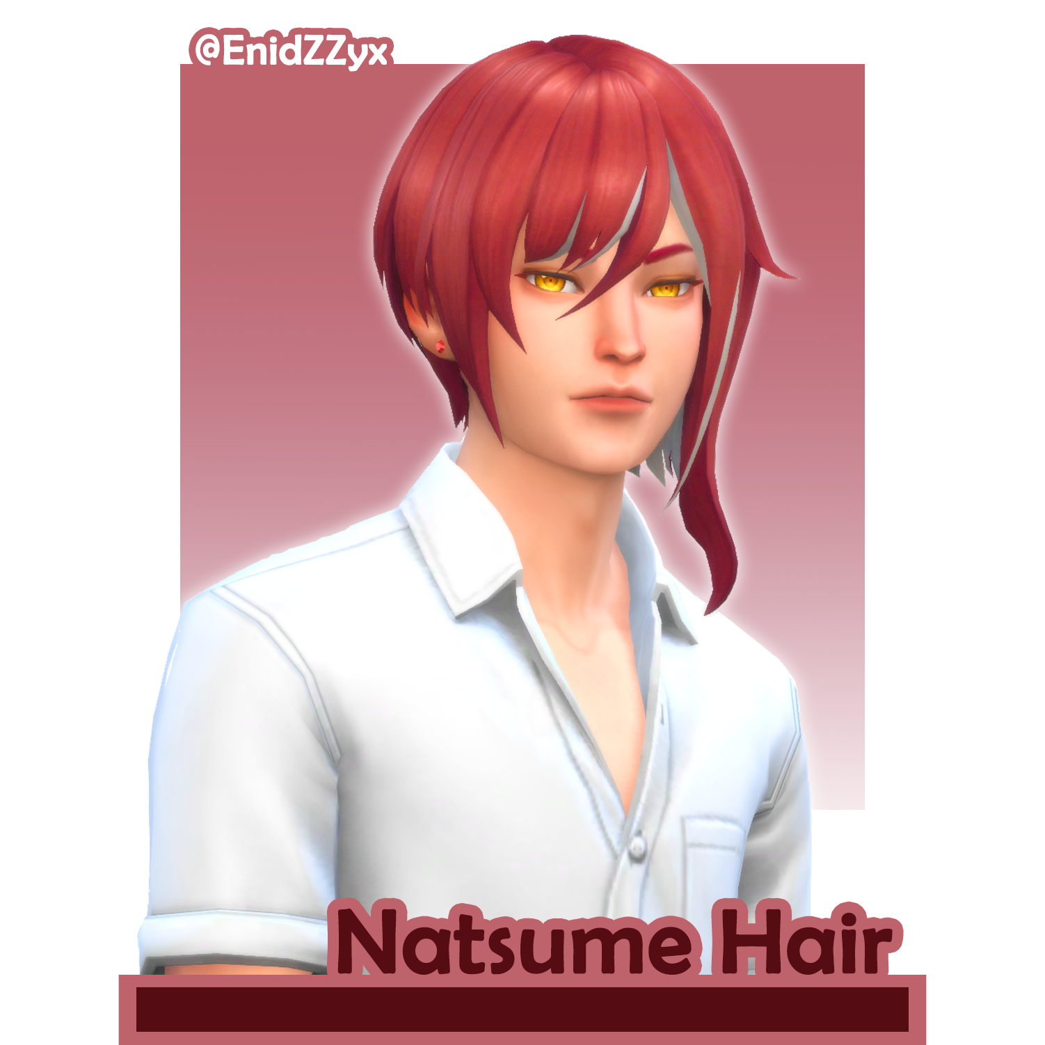 Sims 4 Anime Hair Cc