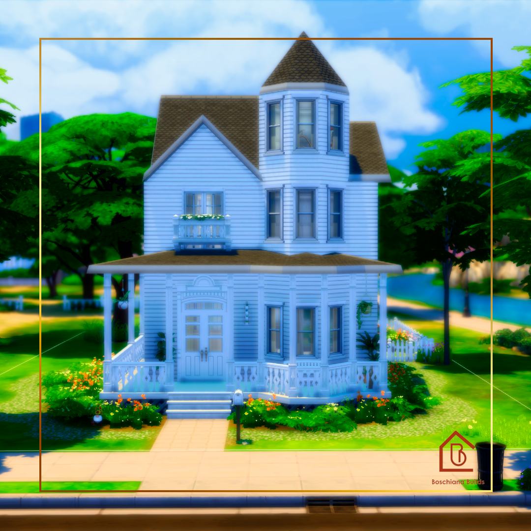 sims 4 small victorian house