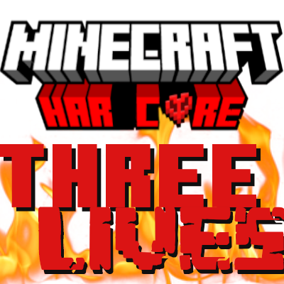 Harcore 3 lives! logo