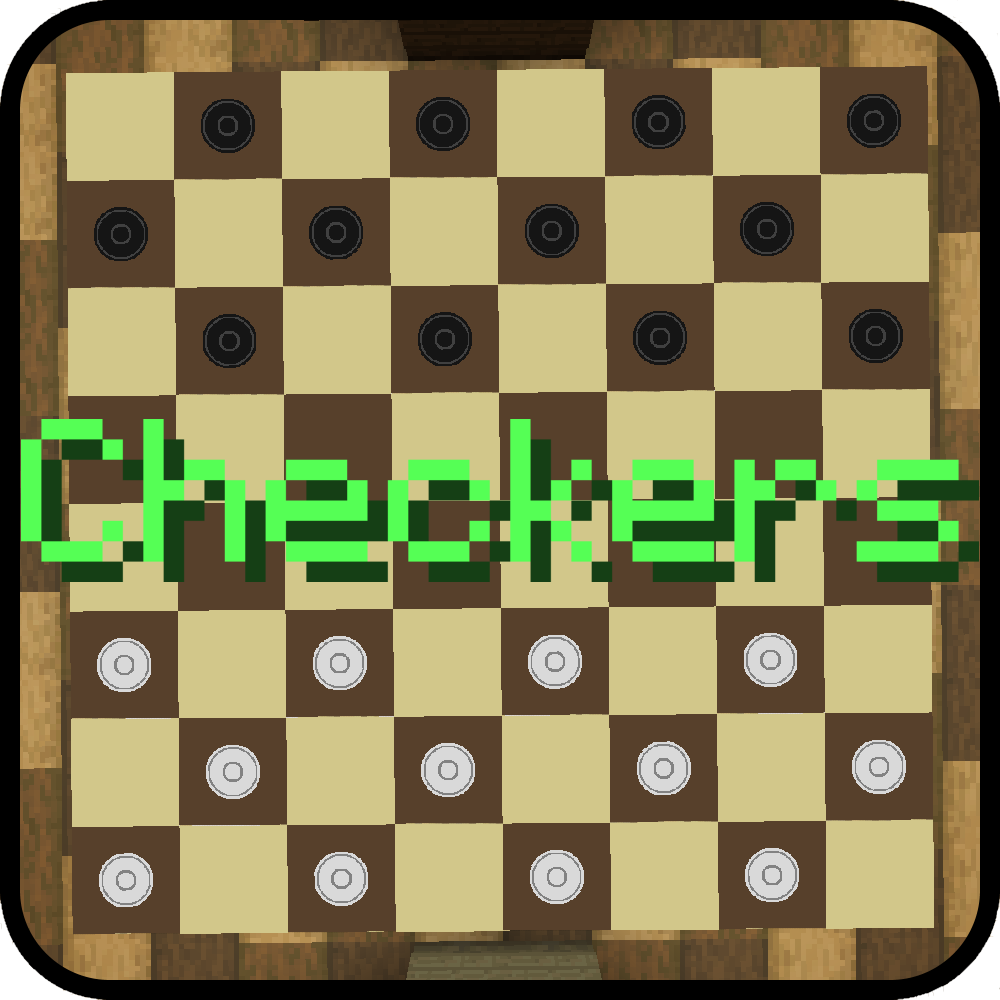 Board game Checkers for two (datapack) project avatar