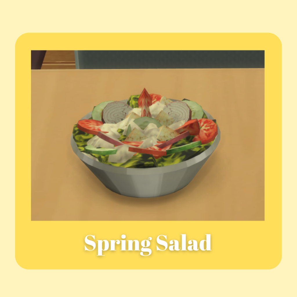 Spring Salad The Sims 4 Mods