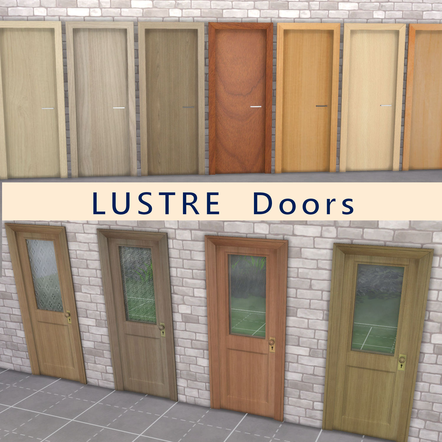 Lustre Doors - The Sims 4 Build / Buy - CurseForge